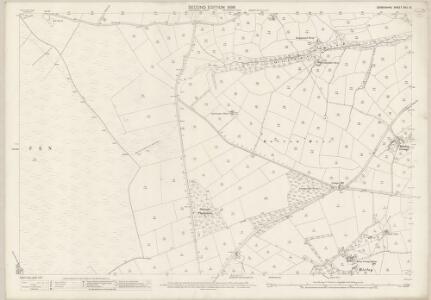 Derbyshire XVII.15 (includes: Barlow; Brampton; Curbar) - 25 Inch Map