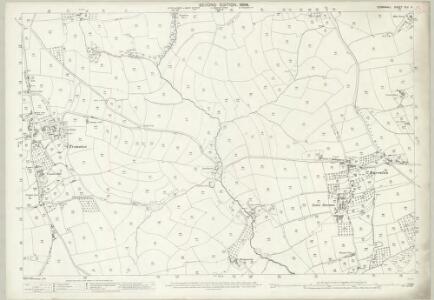 Cornwall XLV.4 (includes: Saltash) - 25 Inch Map