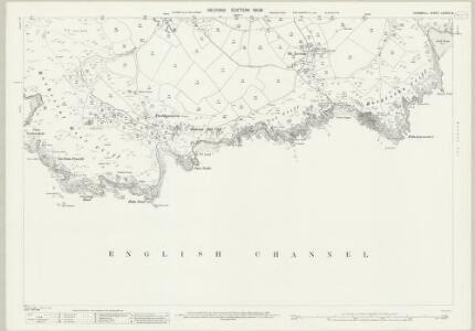 Cornwall LXXVIII.10 (includes: St Levan) - 25 Inch Map