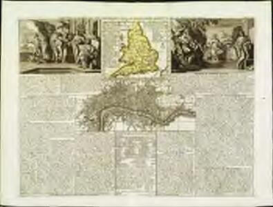 Nouvelle carte du gouvernement civil d'Angleterre et de celuy de la ville de Londres