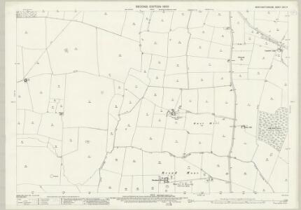 Northamptonshire XXIII.6 (includes: Clipston; Naseby; Sibbertoft; Sulby) - 25 Inch Map