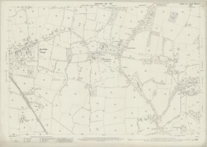 Sussex XXXVIII.5 (includes: Shermanbury; West Grinstead) - 25 Inch Map