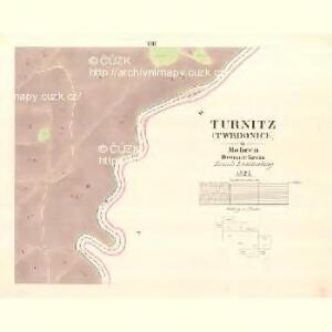 Turnitz (Twrdonice) - m3180-1-008 - Kaiserpflichtexemplar der Landkarten des stabilen Katasters