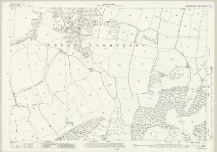 Worcestershire XLVIII.8 (includes: Birlingham; Bricklehampton; Eckington; Elmley Castle; Great Comberton; Little Comberton) - 25 Inch Map