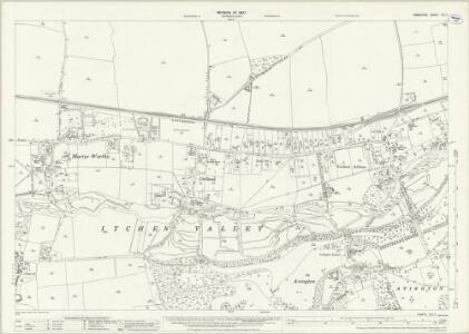 Hampshire and Isle of Wight XLI.7 (includes: Itchen Valley) - 25 Inch Map