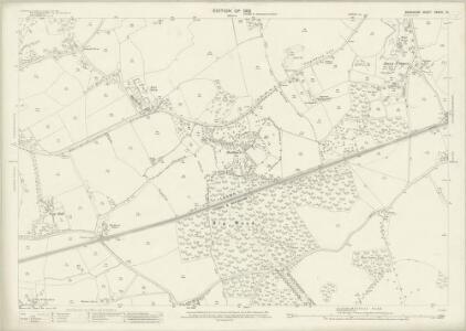 Berkshire XXXVIII.16 (includes: Binfield; Easthampstead; Wokingham Within; Wokingham Without) - 25 Inch Map
