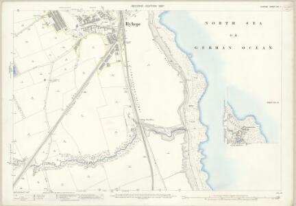 Durham XIV.11 (inset XIV.16) (includes: Burdon; Ryhope; Seaham) - 25 Inch Map