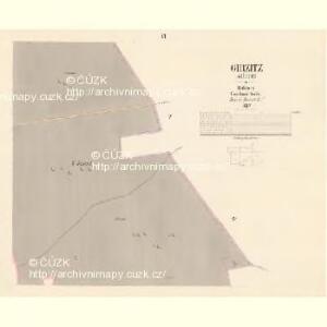 Girzitz (Giřice) - c2933-1-006 - Kaiserpflichtexemplar der Landkarten des stabilen Katasters