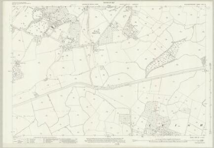 Gloucestershire XVIII.12 (includes: Deerhurst; Leigh) - 25 Inch Map
