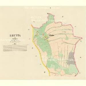 Lhutta - c3969-1-001 - Kaiserpflichtexemplar der Landkarten des stabilen Katasters