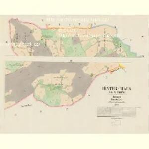 Hinter Chlum (Zadnj Chlum) - c9024-1-001 - Kaiserpflichtexemplar der Landkarten des stabilen Katasters
