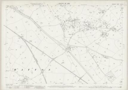 Cheshire XLVII.6 (includes: Foulk Stapleford; Hatton; Huxley; Waverton) - 25 Inch Map