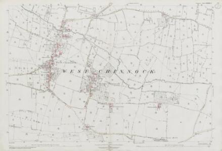 Somerset LXXXIX.6 (includes: Chiselborough; East Chinnock; Haslebury Plucknett; West Chinnock) - 25 Inch Map