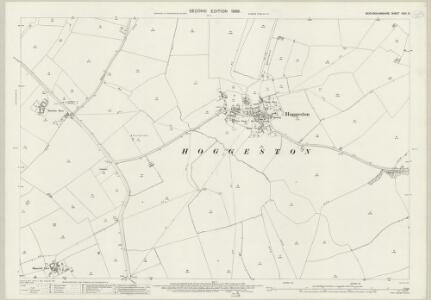 Buckinghamshire XXIII.3 (includes: Dunton; Hoggeston) - 25 Inch Map