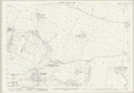 Cornwall XVI.10 (includes: Lewannick; South Petherwin; St Thomas The Apostle Rural; Trewen) - 25 Inch Map