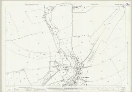Wiltshire XLVII.3 (includes: Enford; Upavon) - 25 Inch Map