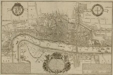 A Plan of London, Westminst.r and Southwark