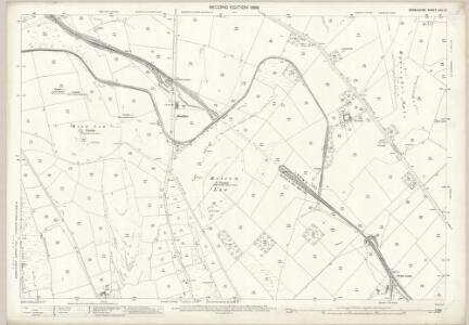 Derbyshire XXII.10 (includes: Chelmorton; Hartington Middle Quarter; Hartington upper Quarter) - 25 Inch Map