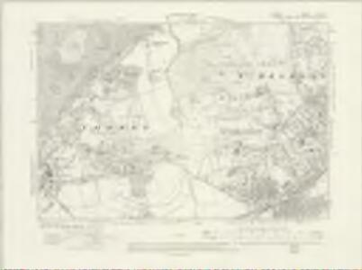 Surrey VII.SW - OS Six-Inch Map