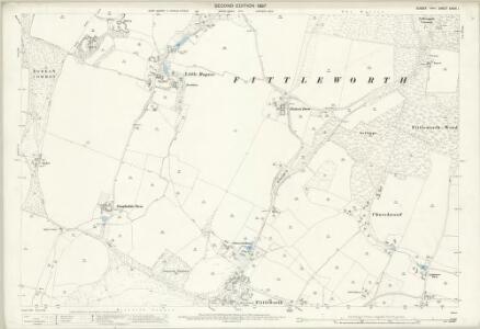 Sussex XXXVI.1 (includes: Fittleworth) - 25 Inch Map