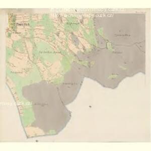 Prosetsch (Prosecz) - c6113-1-004 - Kaiserpflichtexemplar der Landkarten des stabilen Katasters