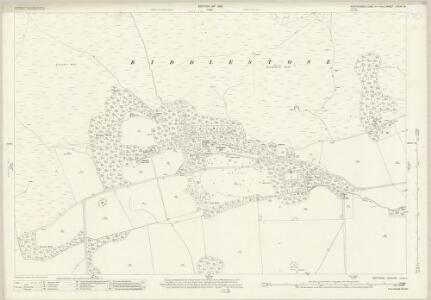 Northumberland (New Series) XXXII.16 (includes: Biddlestone) - 25 Inch Map