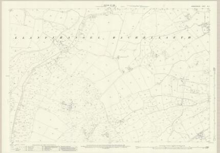 Caernarvonshire XL.9 (includes: Buan; Llanbedrog) - 25 Inch Map