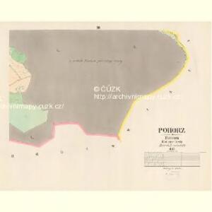 Pohorz - c5952-1-003 - Kaiserpflichtexemplar der Landkarten des stabilen Katasters