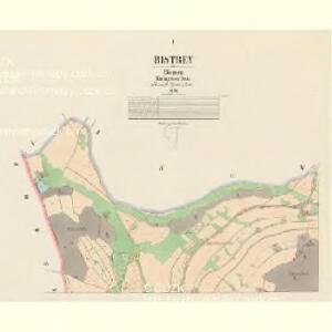 Bistrey - c0714-1-001 - Kaiserpflichtexemplar der Landkarten des stabilen Katasters