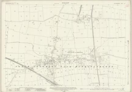 Nottinghamshire X.11 (includes: North Leverton With Habblesthorpe; Sturton Le Steeple) - 25 Inch Map
