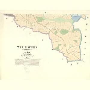 Welleschitz (Welessice) - c8364-1-003 - Kaiserpflichtexemplar der Landkarten des stabilen Katasters