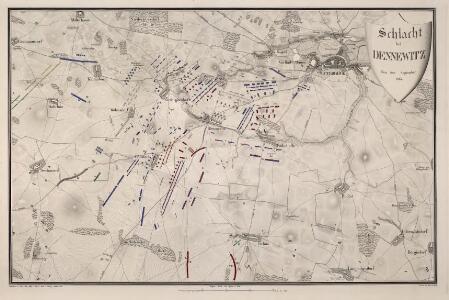 Schlacht bei Dennewitz Den 6ten September 1813