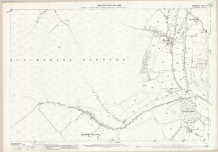Derbyshire VII.1 (includes: Bradfield; Derwent; Hope Woodlands) - 25 Inch Map