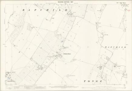 Kent XXXIII.6 (includes: Bapchild; Rodmersham; Tonge) - 25 Inch Map