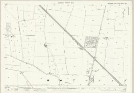 Lincolnshire CIV.7 (includes: Hough on the Hill; Hougham; Marston) - 25 Inch Map