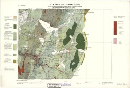 Geologiske kart 24: Den geologiske Undersøgelse, Meraker