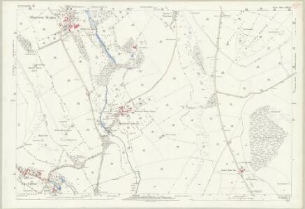 Dorset XXII.14 (includes: Alton Pancras; Buckland Newton; Cerne Abbas; Minterne Magna; Up Cerne) - 25 Inch Map