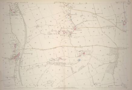 Devon LXVI.4 (includes: Colebrooke; Crediton Hamlets) - 25 Inch Map