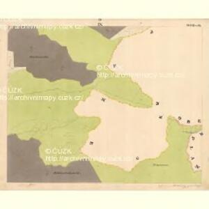 Glöckelberg - c9317-3-009 - Kaiserpflichtexemplar der Landkarten des stabilen Katasters