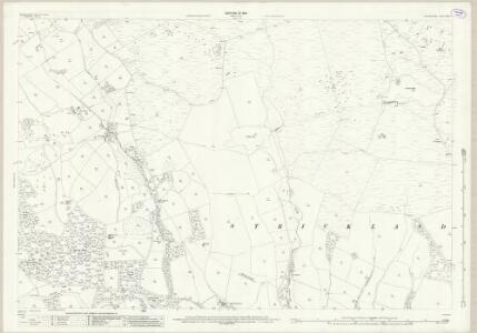 Westmorland XXXIII.7 (includes: Nether Staveley; Over Staveley; Strickland Roger) - 25 Inch Map