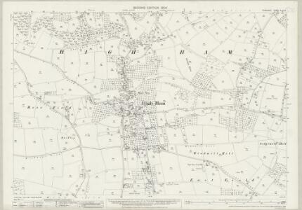 Somerset LXII.12 (includes: High Ham) - 25 Inch Map