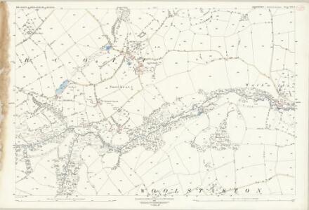 Shropshire XLIX.9 (includes: Smethcott; Woolstaston) - 25 Inch Map
