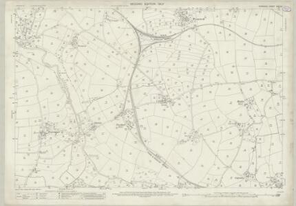Cornwall XXXIX.8 (includes: Colan; Cubert; Newlyn; Newquay) - 25 Inch Map