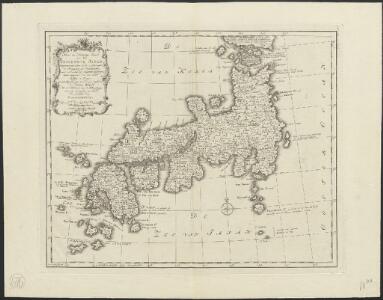 Nieuwe en naukeurige kaart van het keizerryk Japan, ontworpen niet alleen uit de aantekeningen der Portugeesen en Neederlanders, maar voornaamlijk der Jesuietsche zendelingen