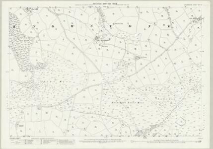 Devon XXIII.14 (includes: Knowstone) - 25 Inch Map