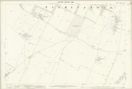 Kent LVIII.5 (includes: Eythorne; Tilmanstone) - 25 Inch Map