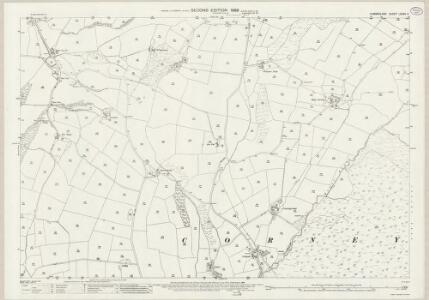Cumberland LXXXV.4 (includes: Waberthwaite) - 25 Inch Map