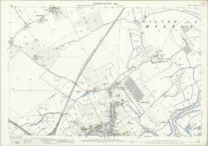 Kent XXI.13 (includes: Bobbing; Sittingbourne and Milton) - 25 Inch Map