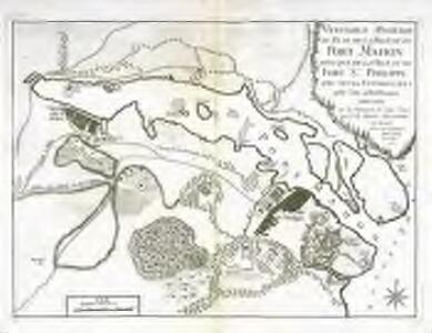 Veritable position du plan de la ville et du Port Mahon ainsi que de la ville et du Fort St. Philippe