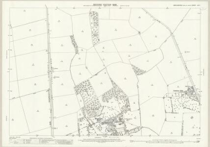 Lincolnshire LXI.11 (includes: Burton; Grange De Lings; Nettleham; Riseholme; South Carlton) - 25 Inch Map